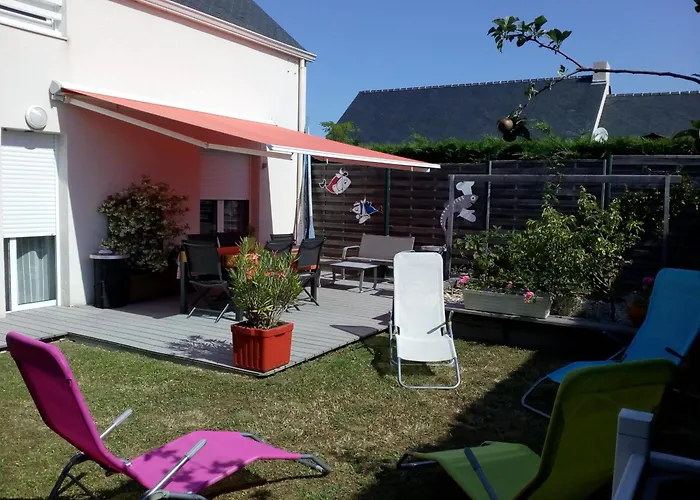 Maison Cosy A Guerande, Proche Cite Medievale, Avec Jardin, Terrasse, Fibre Et Cinema. - Fr-1-306-970 * 盖朗德