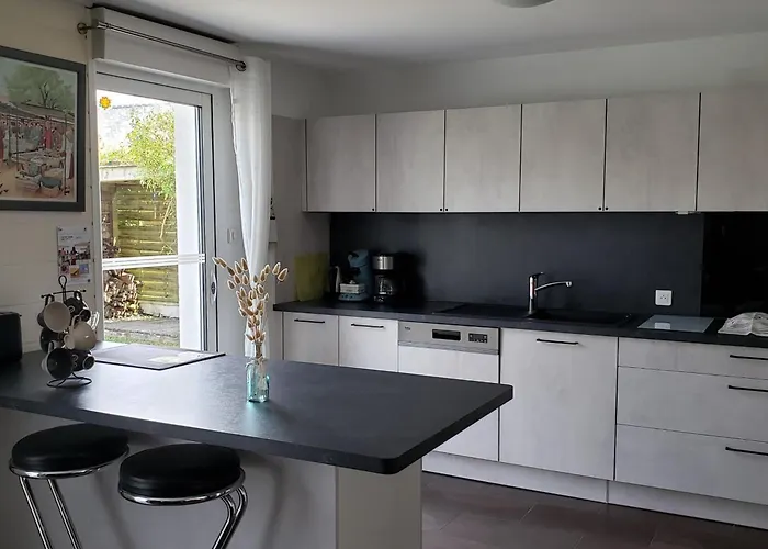 Maison Cosy A Guerande, Proche Cite Medievale, Avec Jardin, Terrasse, Fibre Et Cinema. - Fr-1-306-970 度假居 *